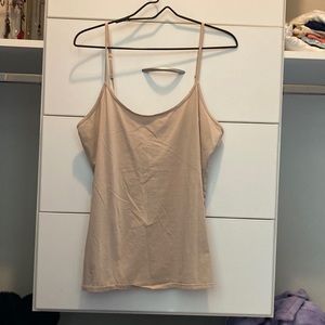 Cream tank top